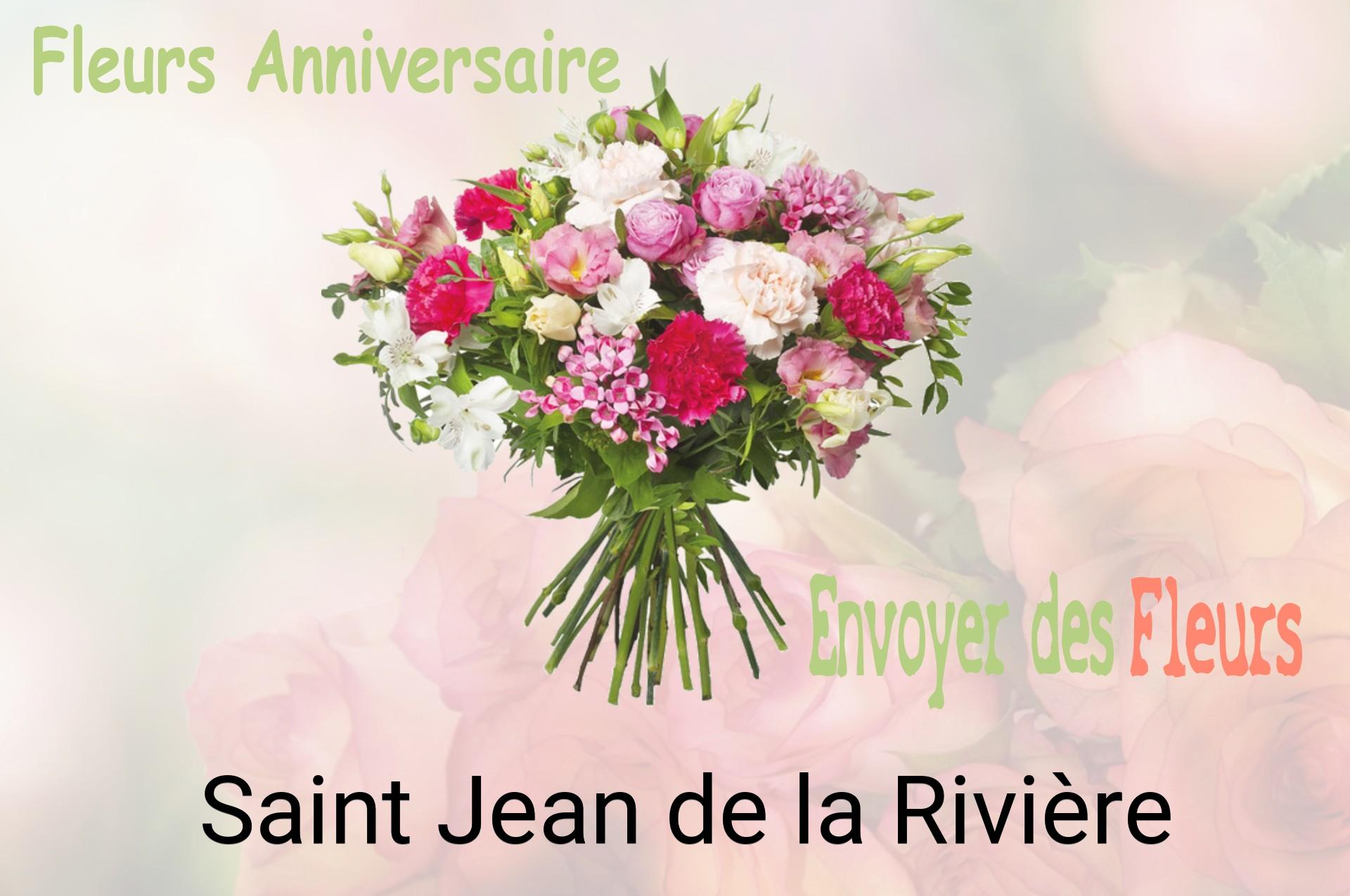 Bouquet de fleurs d’anniversaire livré à Saint-Jean-de-la-Rivière